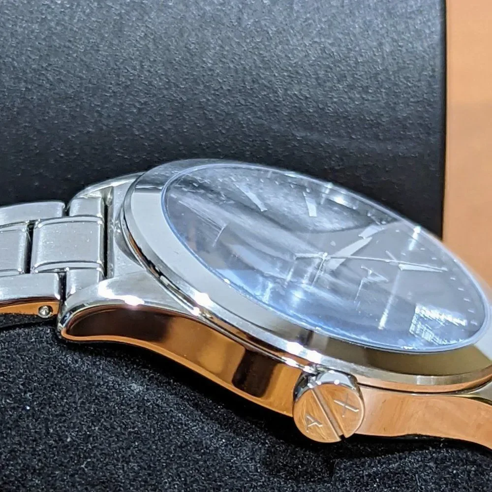 ‎Armani Exchange Men's AX2320 Silver Quartz Watch